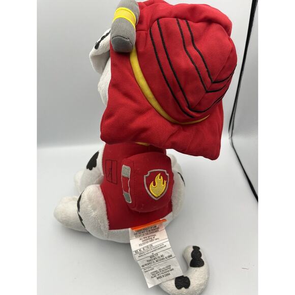 Paw Patrol Marshall Large Plush Sitting Fire Hat Nickelodeon Stuffed Animal 15" - Picture 4 of 6